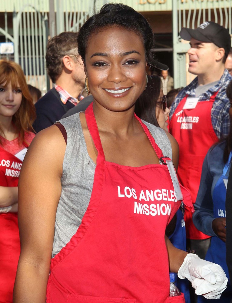 Tatyana Ali;<br>The Los Angeles Mission's Thanksgiving for Skid Row Homeless