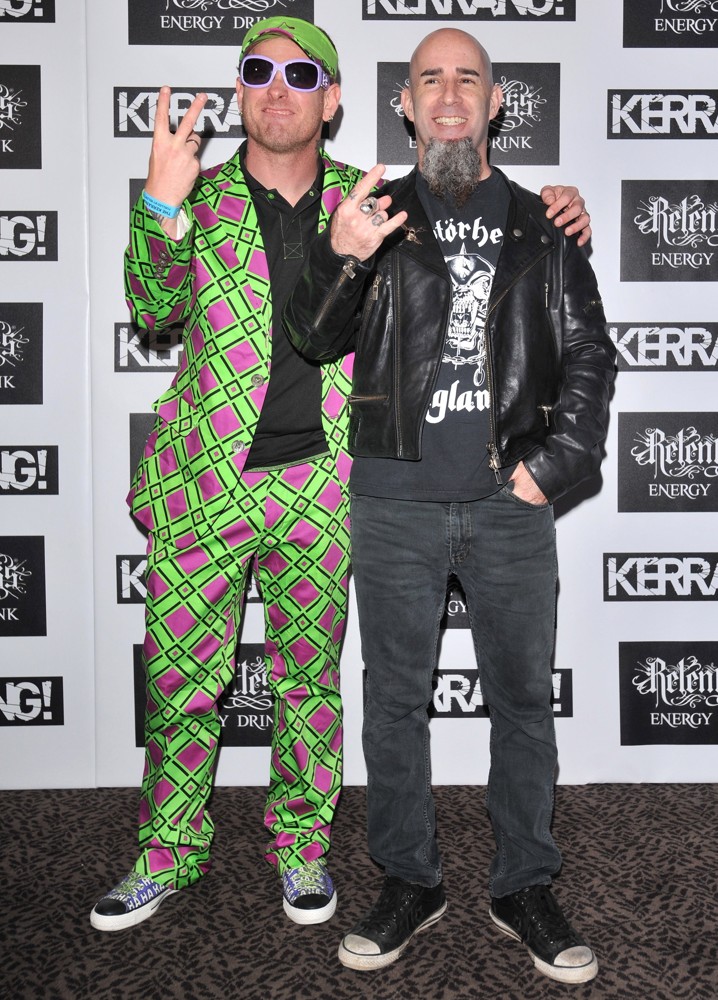 Corey Taylor;Scott Ian;<br>Kerrang! Awards 2012 - Arrivals