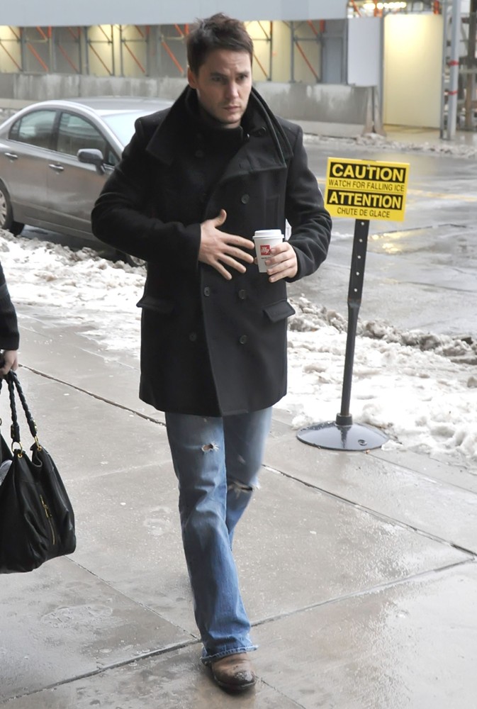 Taylor Kitsch;<br>Taylor Kitsch Arriving at CBC's George Stroumboulopoulos Tonight Show