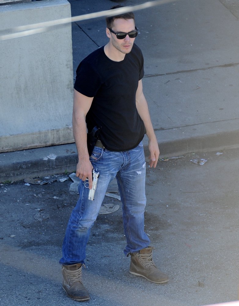 Taylor Kitsch;<br>Filming Season Two of True Detective