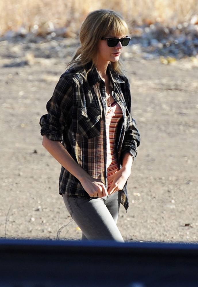 Taylor Swift;<br>The Second Day of Filming Music Video I Knew You Were Trouble