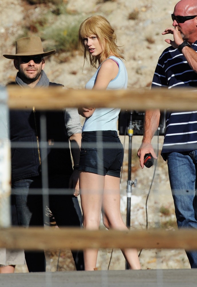 Taylor Swift;<br>The Second Day of Filming Music Video I Knew You Were Trouble