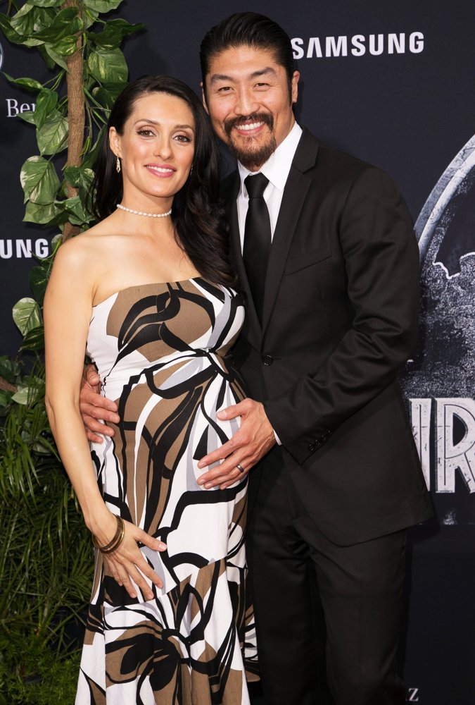 Mirelly Taylor;Brian Tee;<br>The Premiere of Universal Pictures' Jurassic World - Arrivals