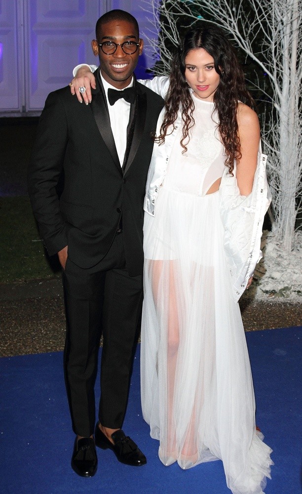 Tinie Tempah;Eliza Doolittle;<br>Winter Whites Gala Dinner - Arrivals
