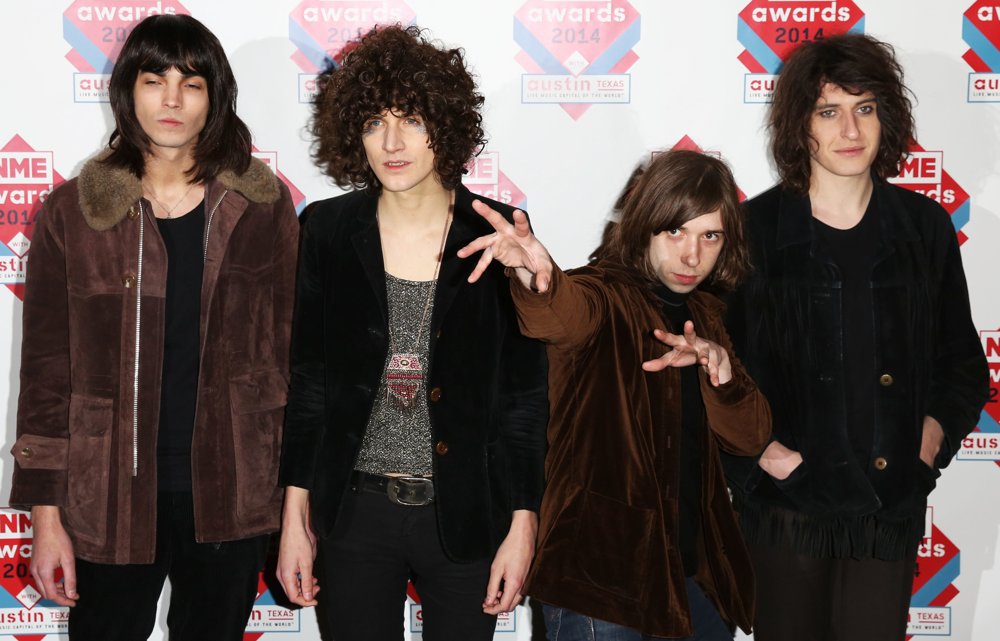 Temples;<br>The NME Awards 2014 - Arrivals