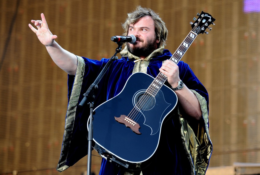 Jack Black;Tenacious D;<br>Reading Festival 2008 - Day 3