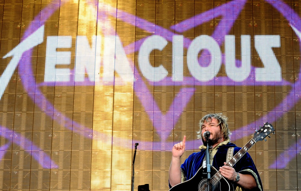 Jack Black;Tenacious D;<br>Reading Festival 2008 - Day 3