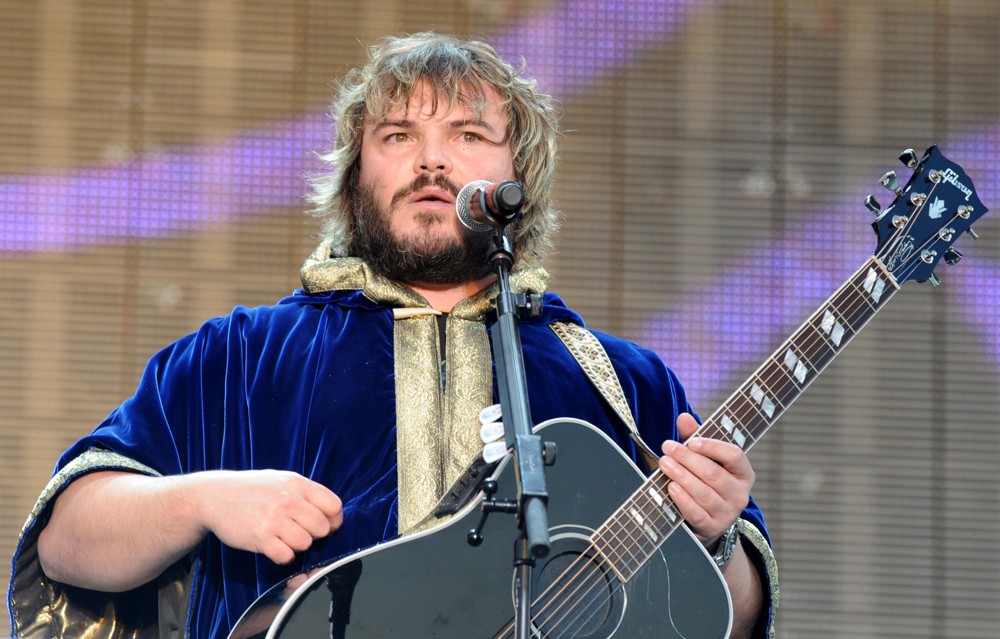 Jack Black;Tenacious D;<br>Reading Festival 2008 - Day 3