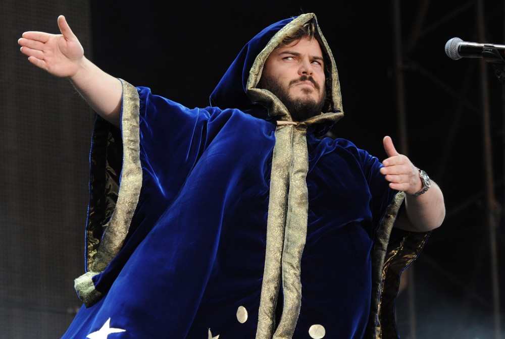 Jack Black;Tenacious D;<br>Reading Festival 2008 - Day 3