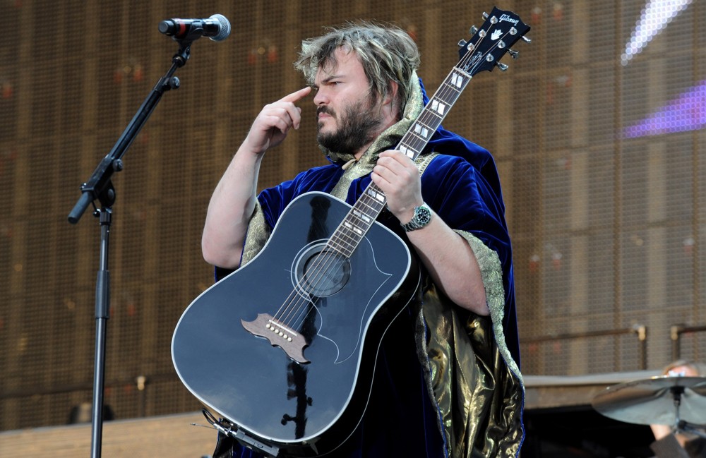 Jack Black;Tenacious D;<br>Reading Festival 2008 - Day 3