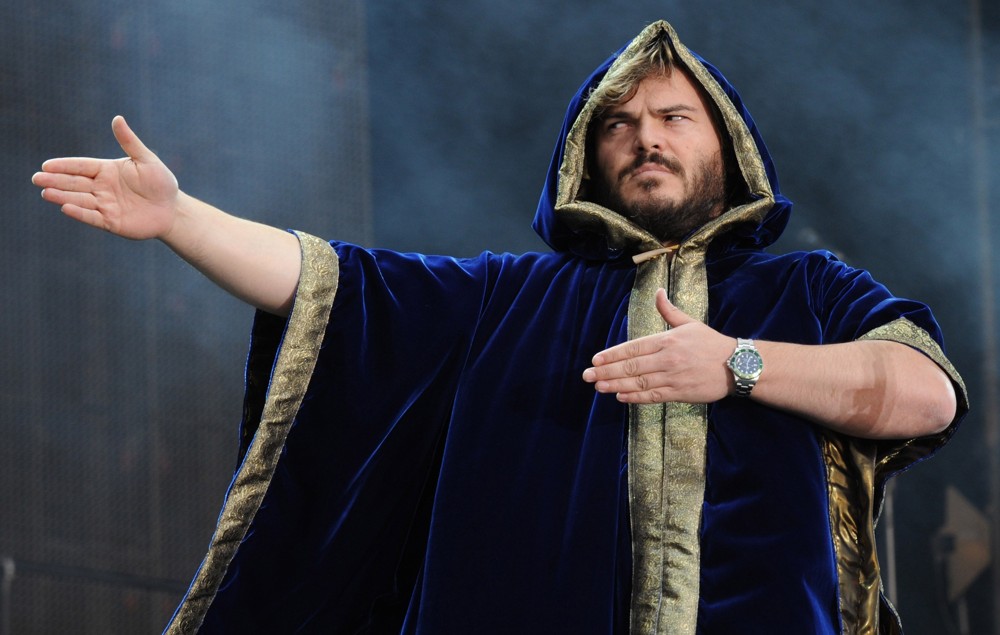 Jack Black;Tenacious D;<br>Reading Festival 2008 - Day 3