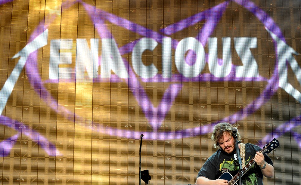 Jack Black;Tenacious D;<br>Reading Festival 2008 - Day 3