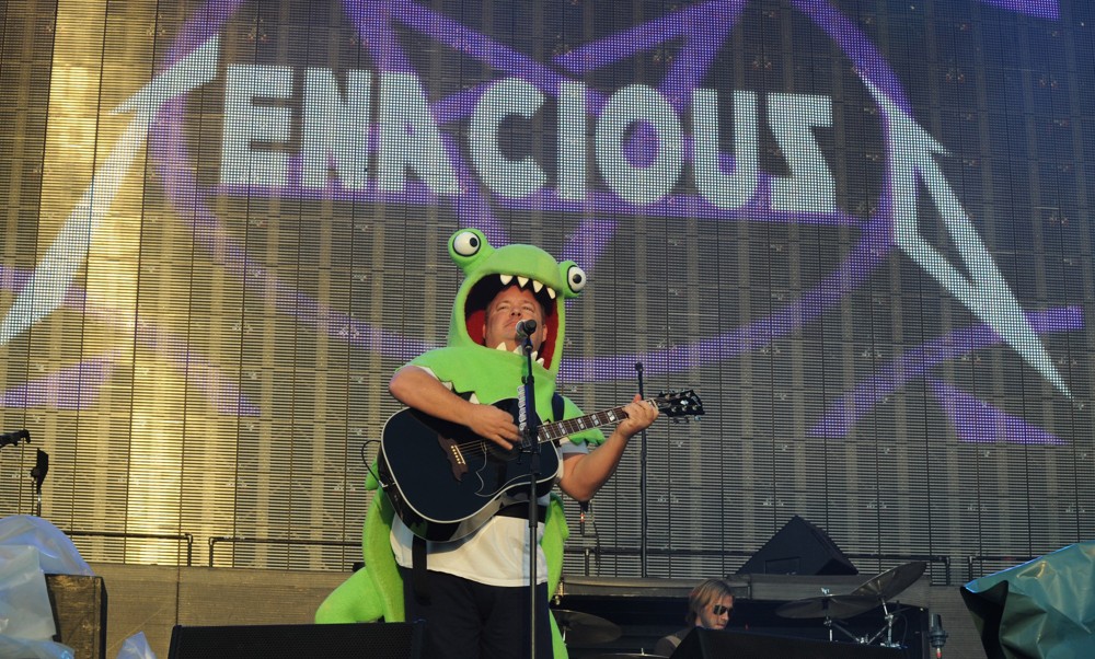 Kyle Gass;Tenacious D;<br>Reading Festival 2008 - Day 3