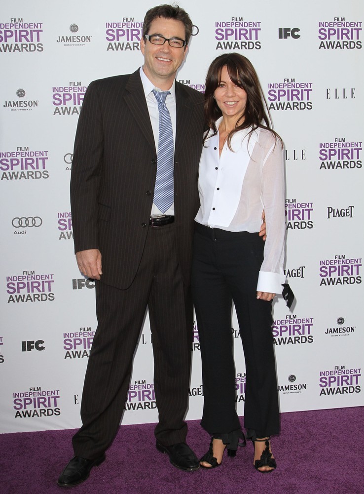 Jon Tenney;Leslie Urdang;<br>27th Annual Independent Spirit Awards - Arrivals