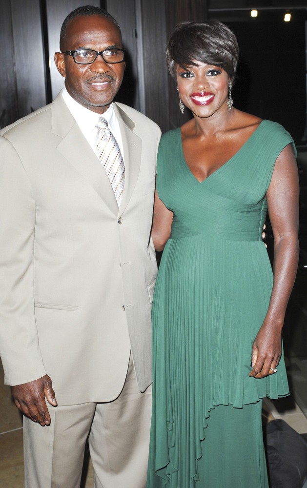 Julius Tennon;Viola Davis;<br>The 23rd Annual Producers Guild Awards - Arrivals