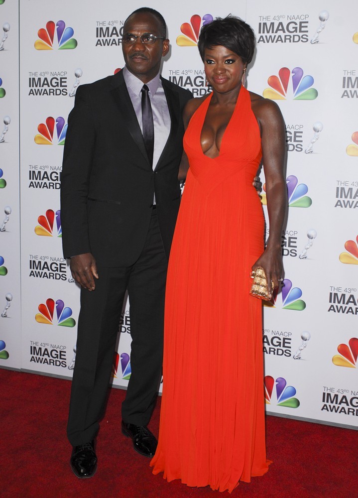 Julius Tennon;Viola Davis;<br>The 43rd Annual NAACP Awards - Arrivals
