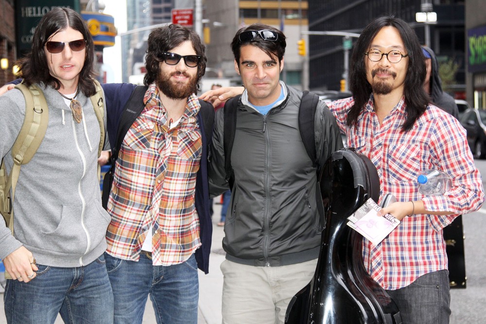 The Avett Brothers;<br>The Avett Brothers Outside The Ed Sullivan Theater for The Late Show with David Letterman