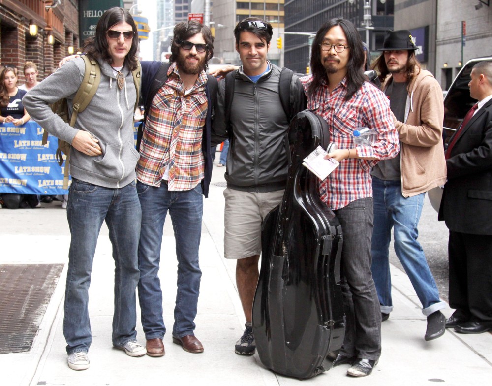 The Avett Brothers;<br>The Avett Brothers Outside The Ed Sullivan Theater for The Late Show with David Letterman