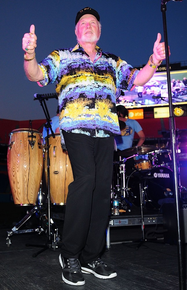 Mike Love;The Beach Boys;<br>John Stamos Performs Live with The Beach Boys at Marlins Super Saturday Concert