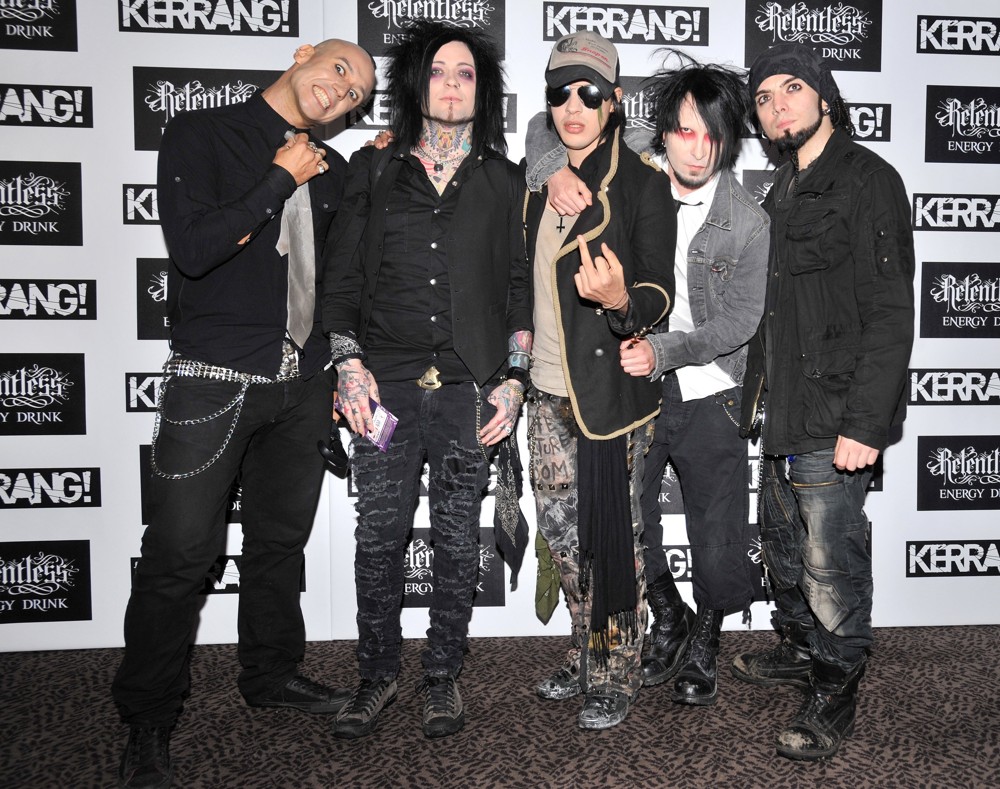 The Defiled;<br>Kerrang! Awards 2012 - Arrivals