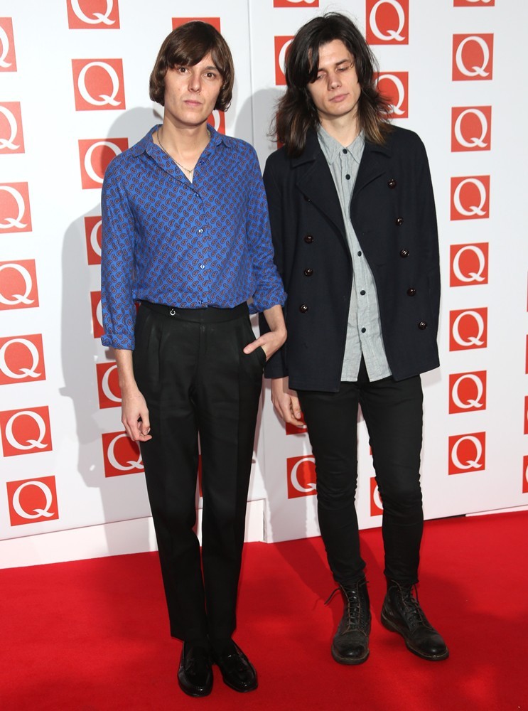 Tomethy Furse;Joshua Hayward;The Horrors;<br>The Q Awards 2012 - Arrivals