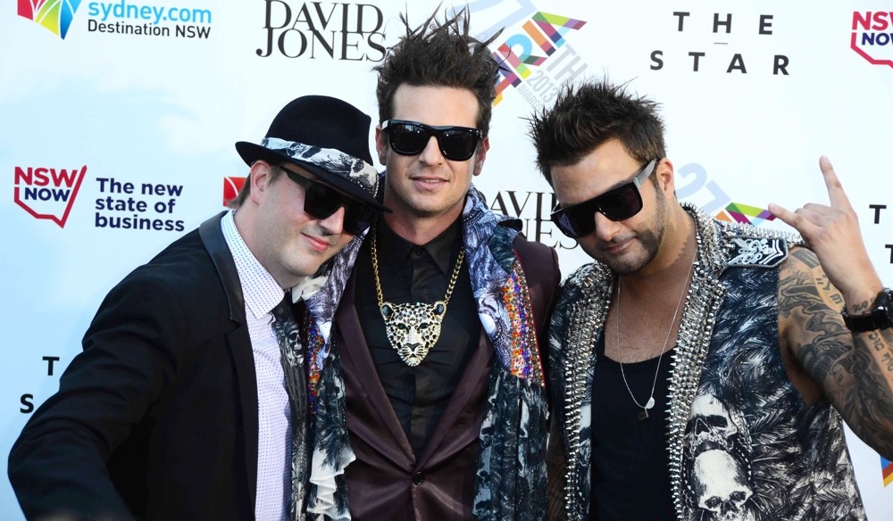The Potbelleez;<br>27th ARIA Awards 2013 - Arrivals