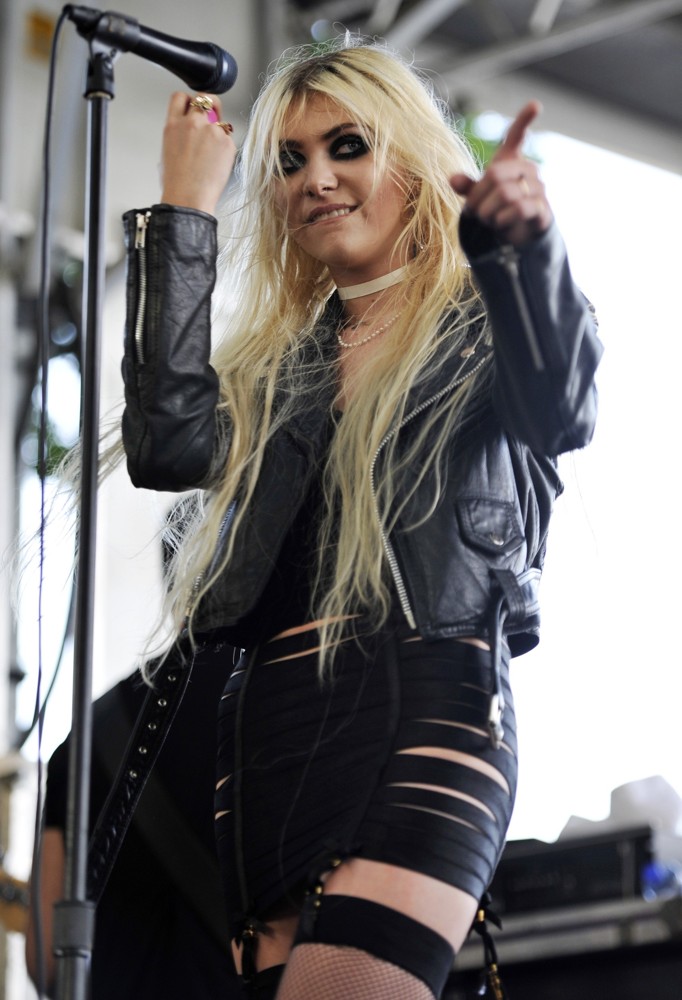 Taylor Momsen;The Pretty Reckless;<br>Day Two at Lollapalooza