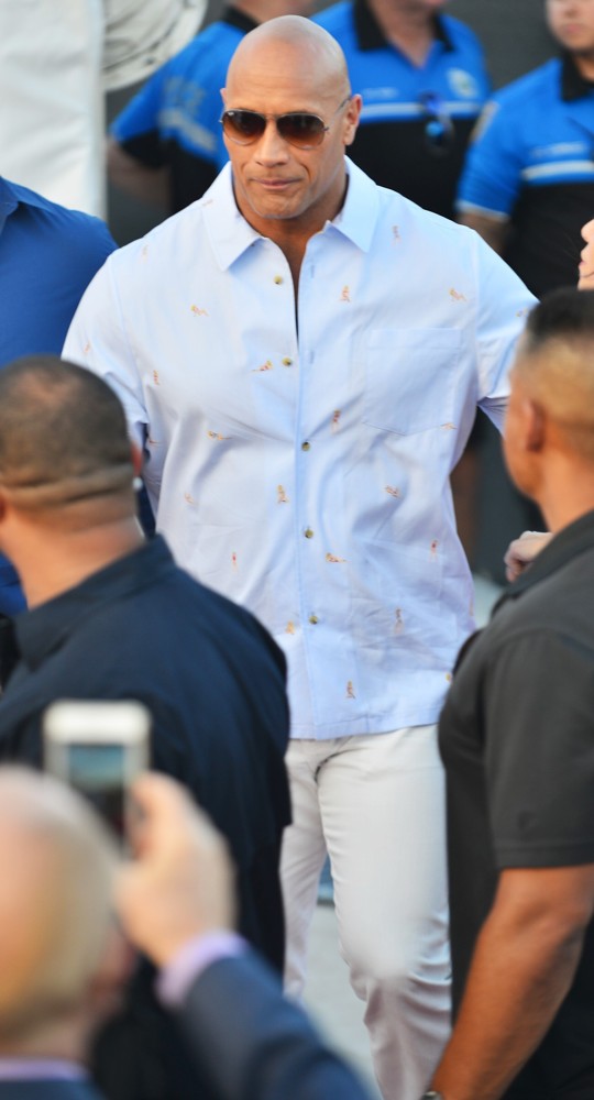 The Rock;<br>Paramount Pictures' World Premiere of Baywatch