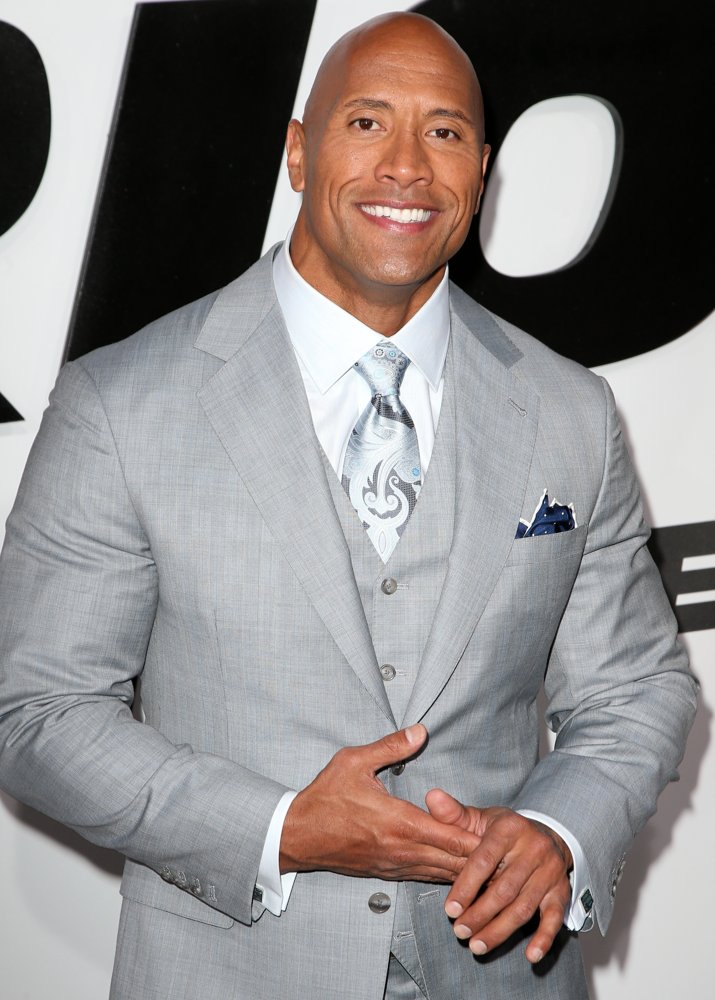 The Rock;<br>Furious 7 World Premiere - Arrivals
