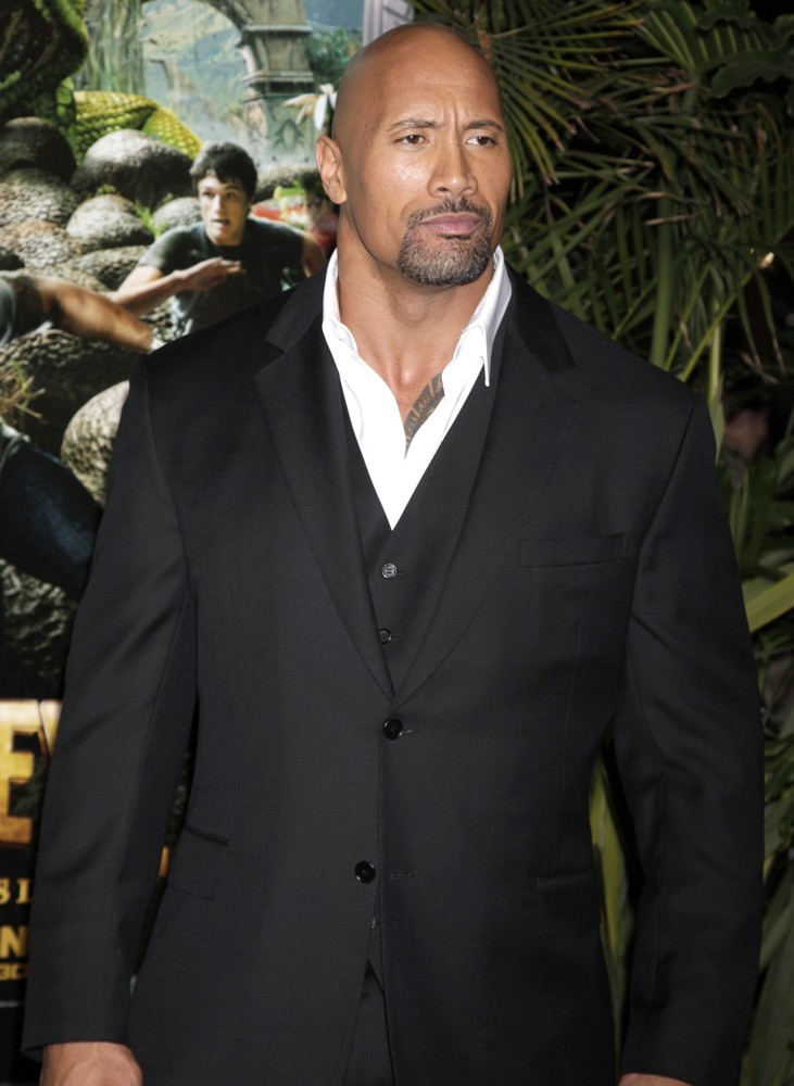 The Rock;<br>The Los Angeles Premiere of Journey 2: The Mysterious Island - Arrivals