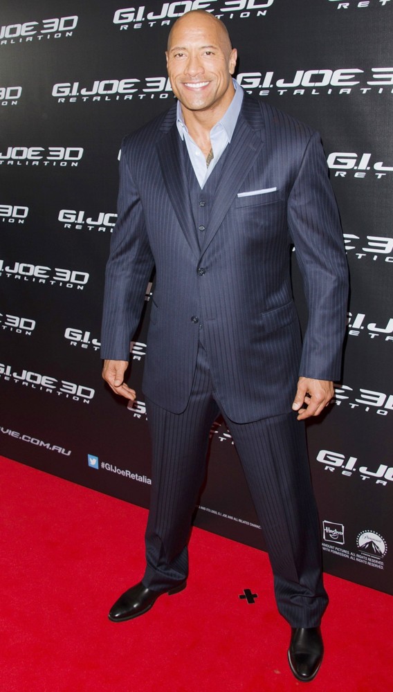 The Rock;<br>G.I. Joe: Retaliation - Sydney Premiere