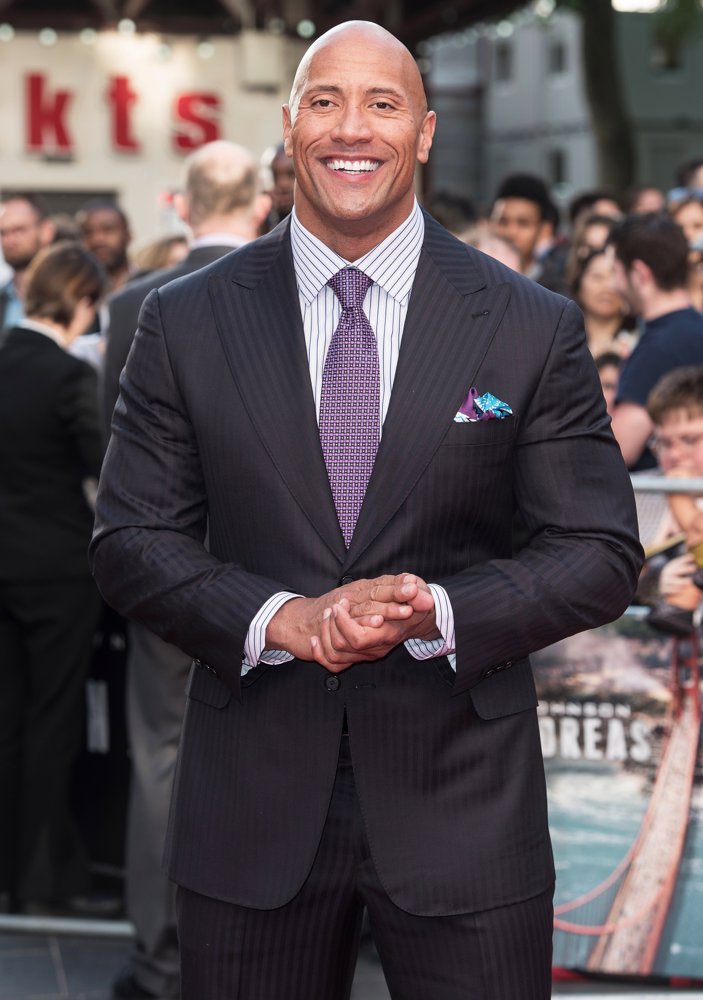 The Rock;<br>The World Premiere of San Andreas - Arrivals