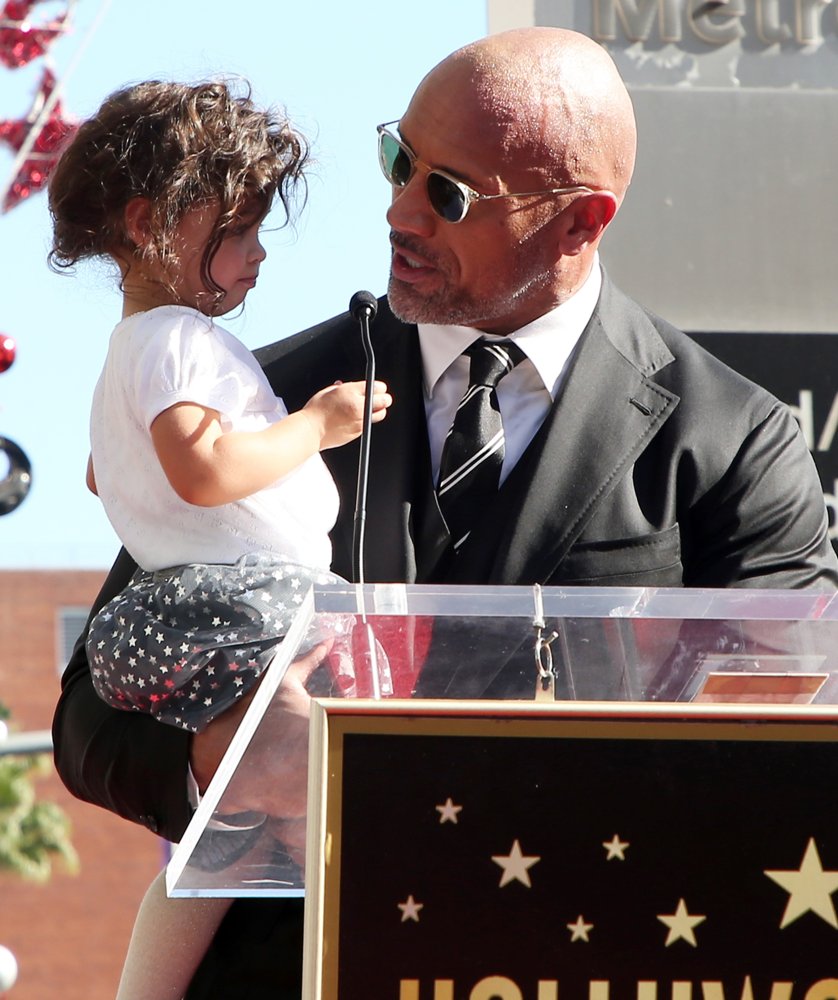 AdRock Picture 688 The Rock Honoured with Star on The Hollywood Walk