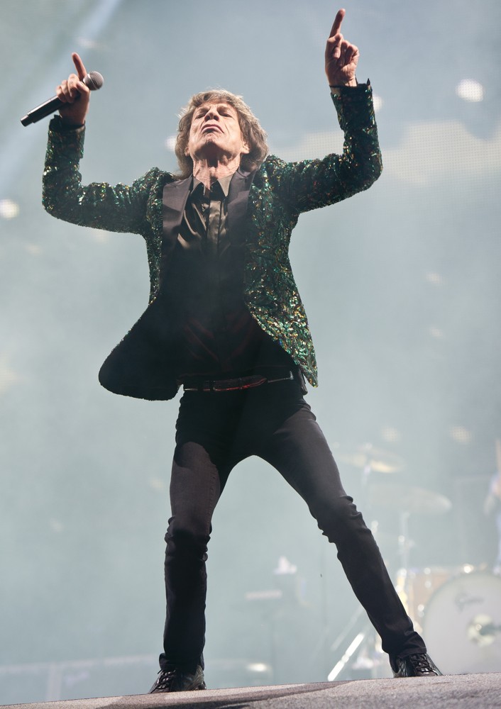 Mick Jagger;The Rolling Stones;<br>The 2013 Glastonbury Festival