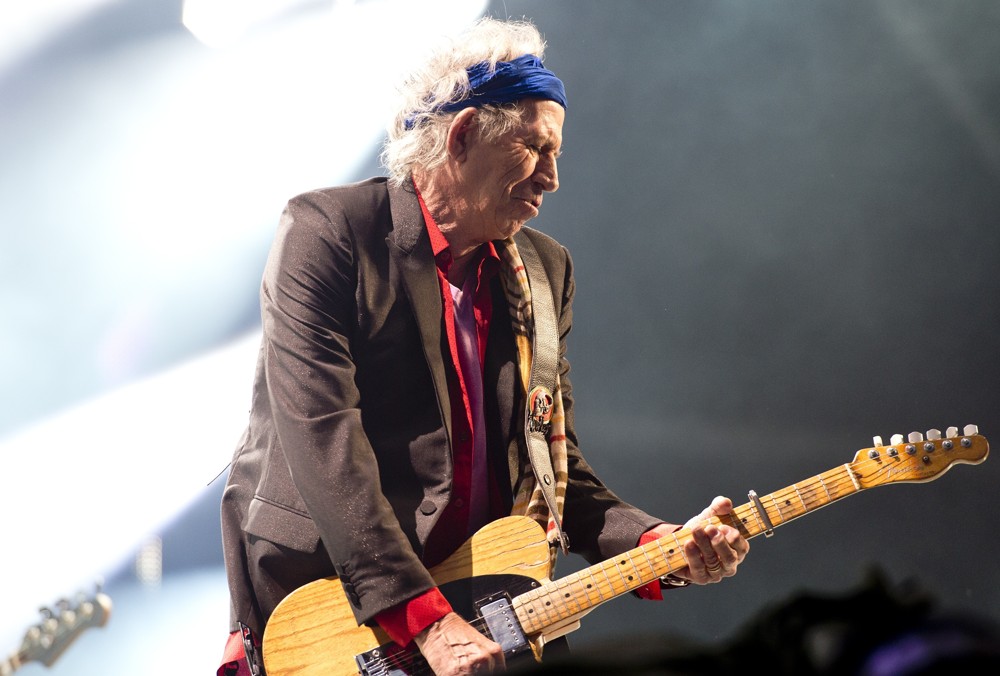 Keith Richards;The Rolling Stones;<br>The 2013 Glastonbury Festival