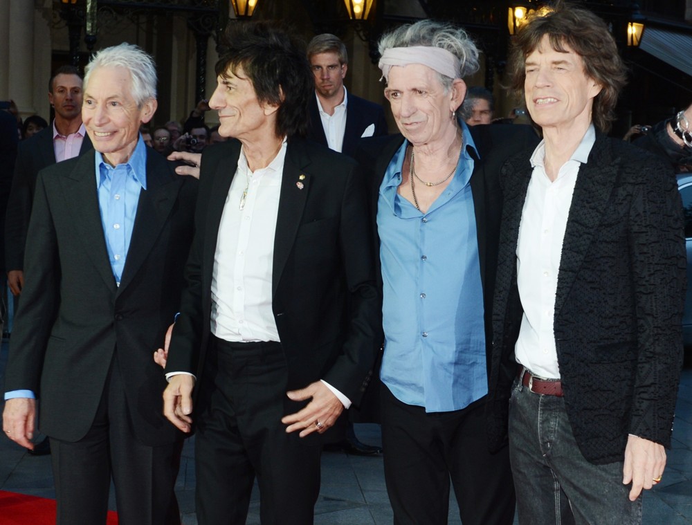 The Rolling Stones;<br>56th BFI London Film Festival - The Rolling Stones: Crossfire Hurricane - Gala Screening - Arrivals