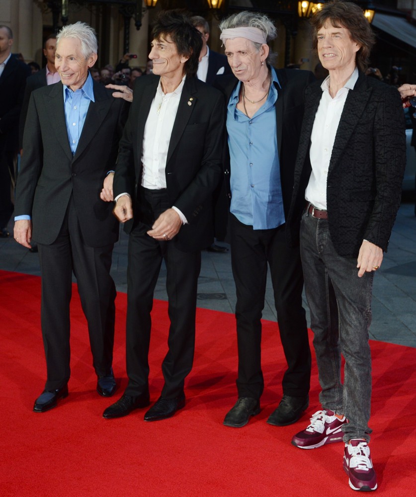 The Rolling Stones;<br>56th BFI London Film Festival - The Rolling Stones: Crossfire Hurricane - Gala Screening - Arrivals