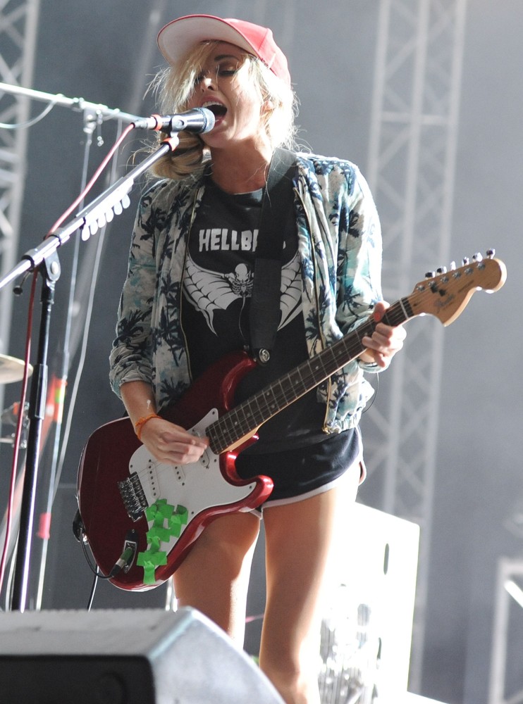 Katie White;The Ting Tings;<br>The Terraneo Festival - Day One