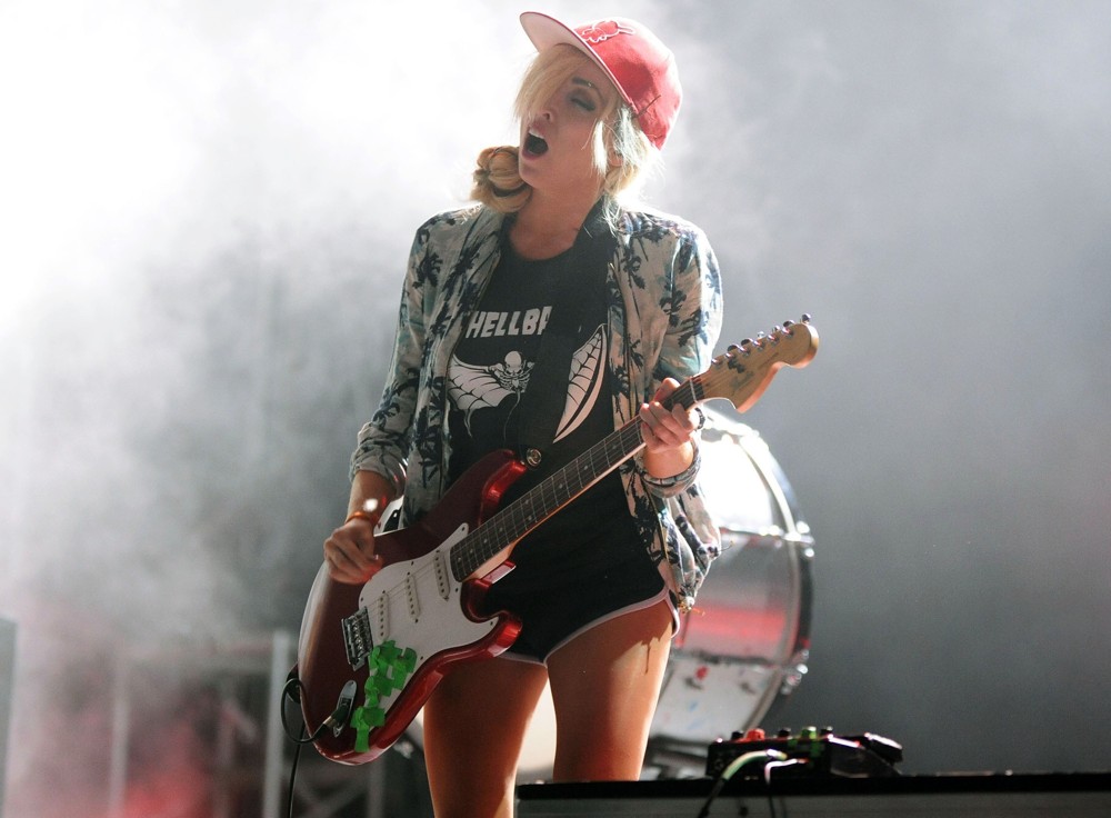 Katie White;The Ting Tings;<br>The Terraneo Festival - Day One
