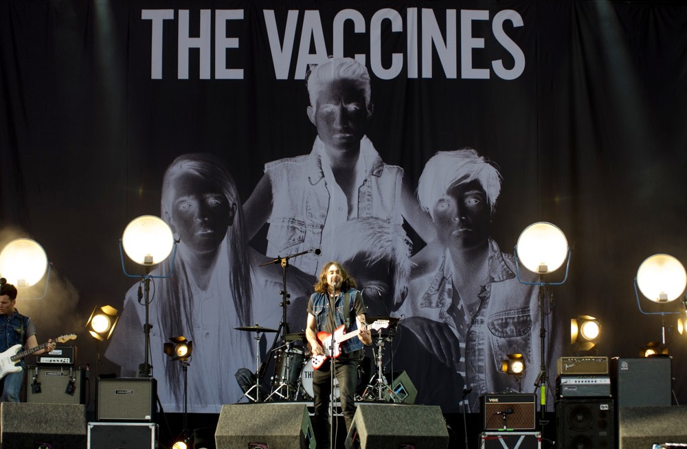 Justin Young;The Vaccines;<br>Leeds Festival 2012 - Day Three