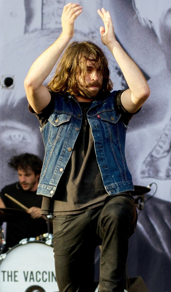 Justin Young;The Vaccines;<br>Leeds Festival 2012 - Day Three