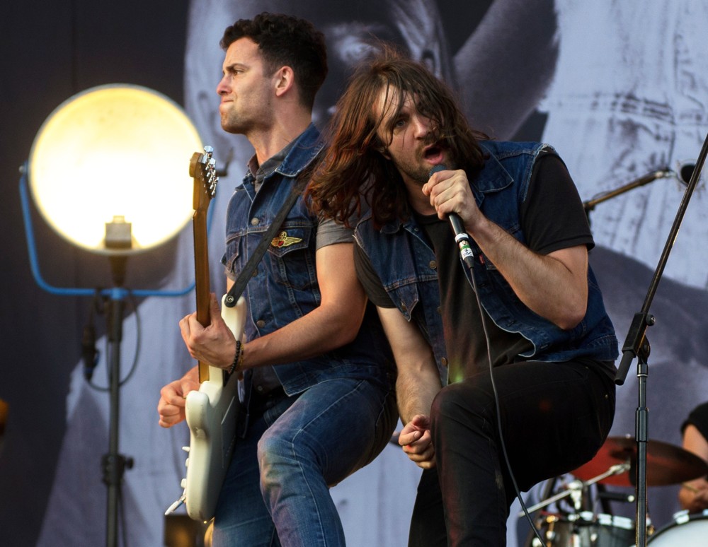 Freddie Cowan;Justin Young;The Vaccines;<br>Leeds Festival 2012 - Day Three