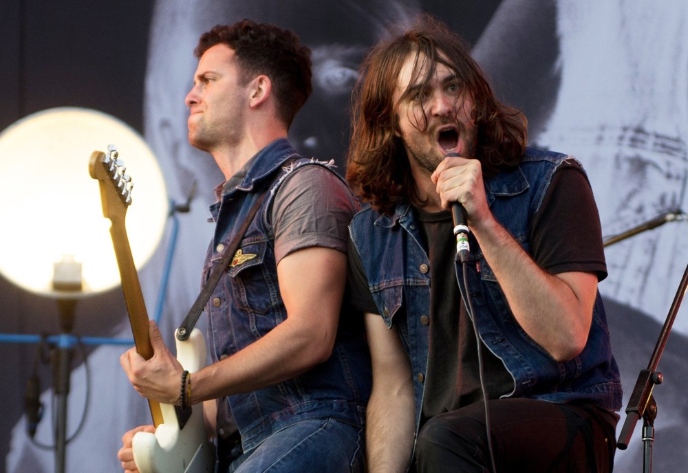 Freddie Cowan;Justin Young;The Vaccines;<br>Leeds Festival 2012 - Day Three