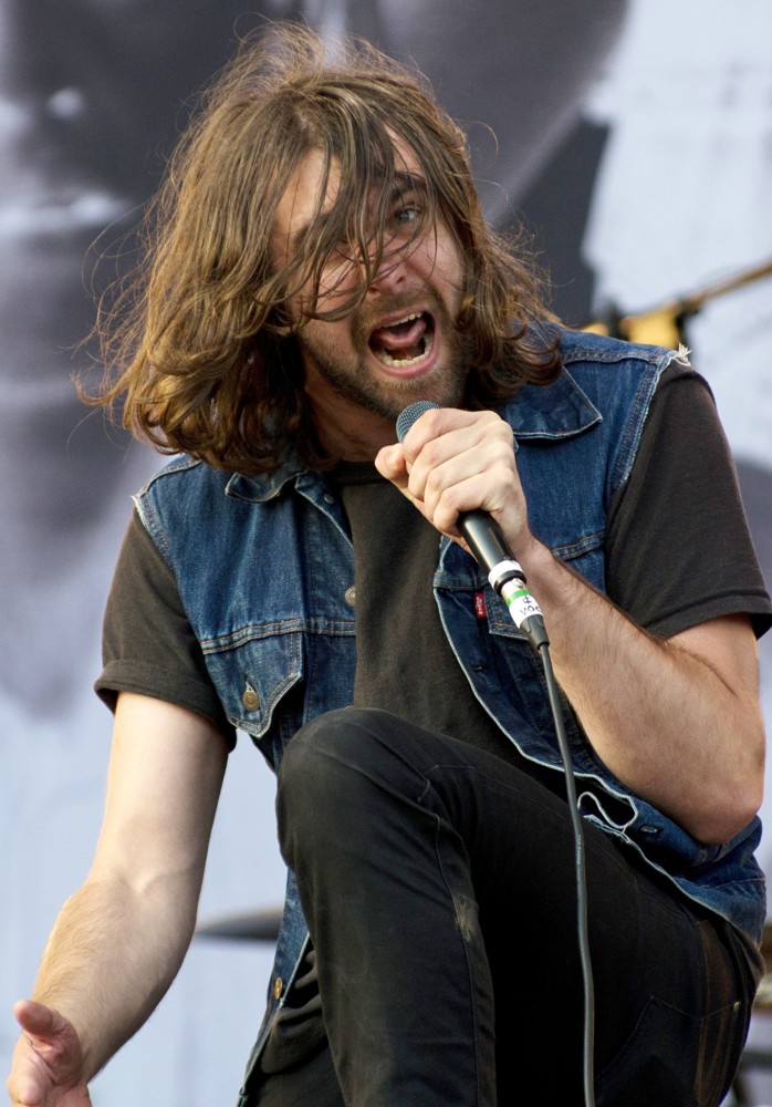 Justin Young;The Vaccines;<br>Leeds Festival 2012 - Day Three