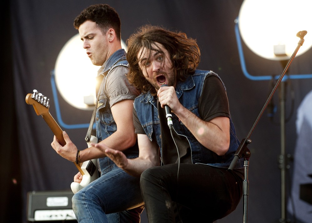 Freddie Cowan;Justin Young;The Vaccines;<br>Leeds Festival 2012 - Day Three