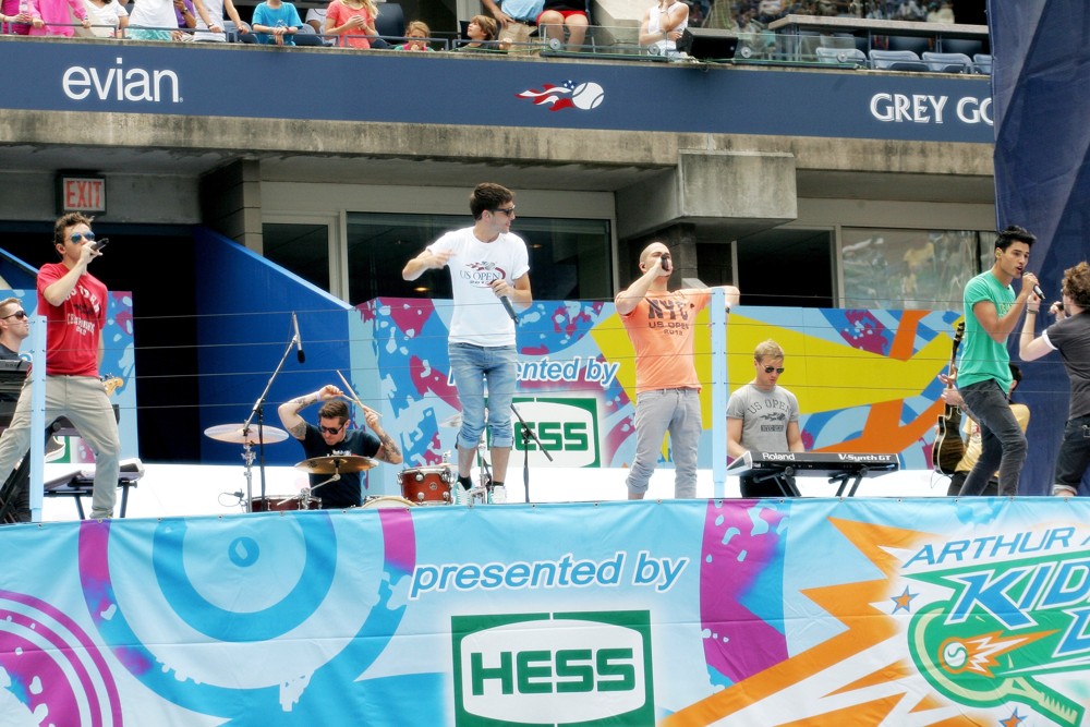 The Wanted;<br>Arthur Ashe Kids Day 2012