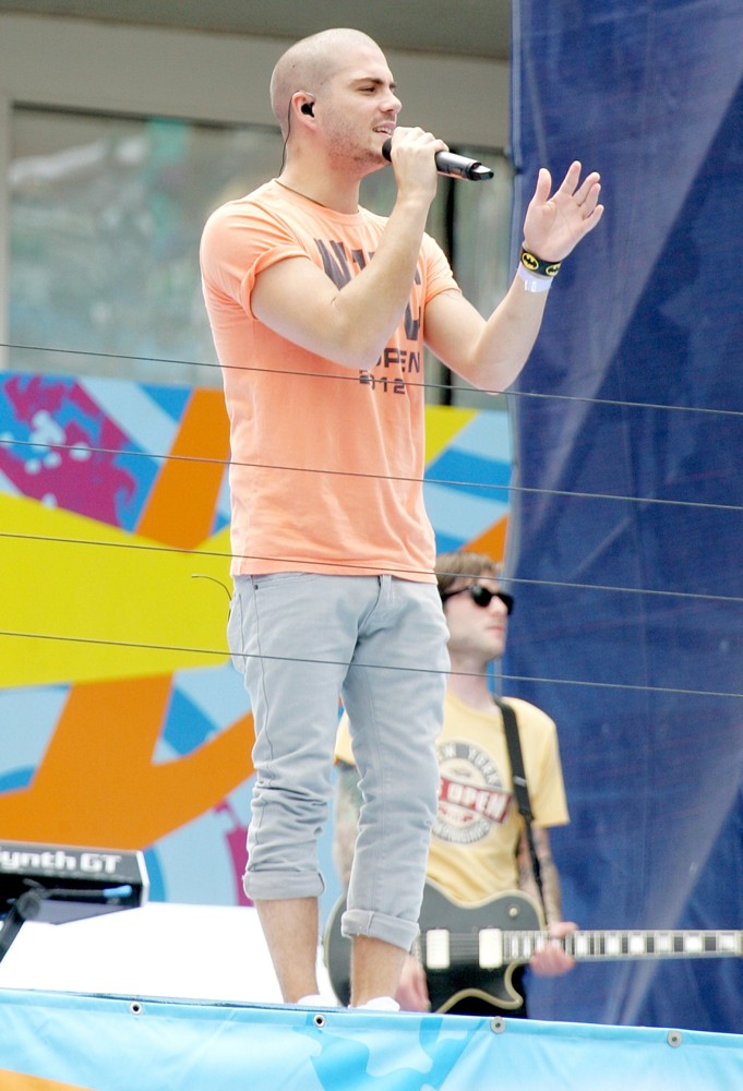 Max George;The Wanted;<br>Arthur Ashe Kids Day 2012