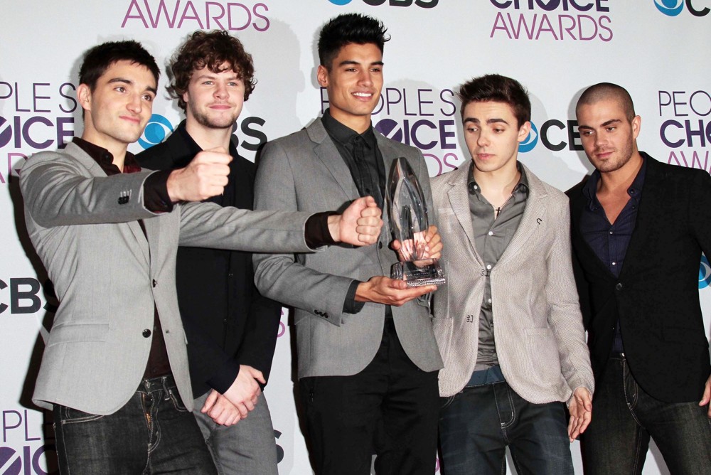 The Wanted;<br>People's Choice Awards 2013 - Press Room