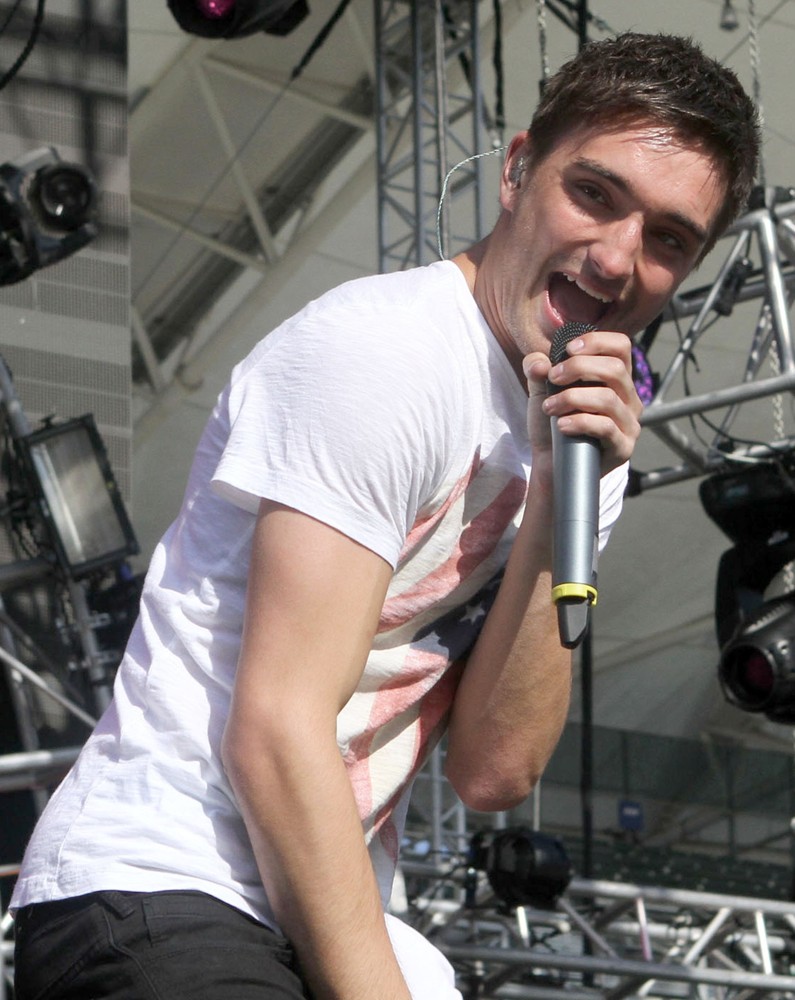 Tom Parker;The Wanted;<br>102.7 KIIS FM's Wango Tango 2012 - Show