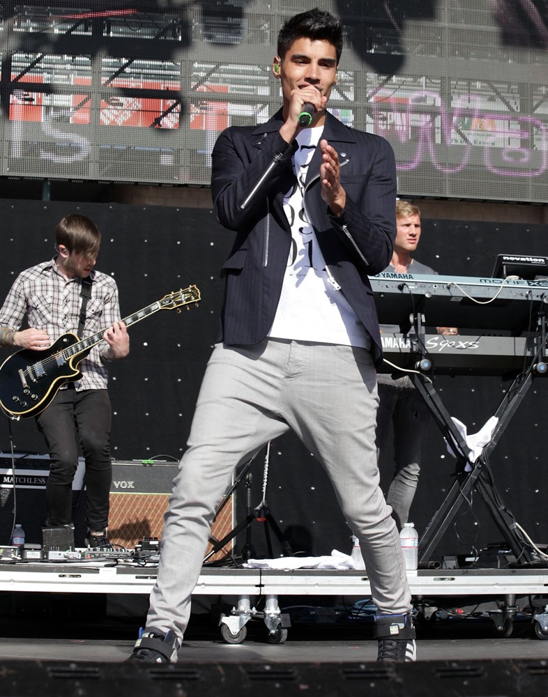 Siva Kaneswaran;The Wanted;<br>102.7 KIIS FM's Wango Tango 2012 - Show